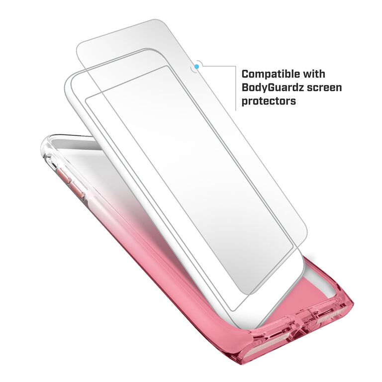 BodyGuardz Harmony Case featuring Unequal (Rose Quartz) for Apple iPhone SE (2nd Gen) / iPhone 8 / iPhone 7, , large