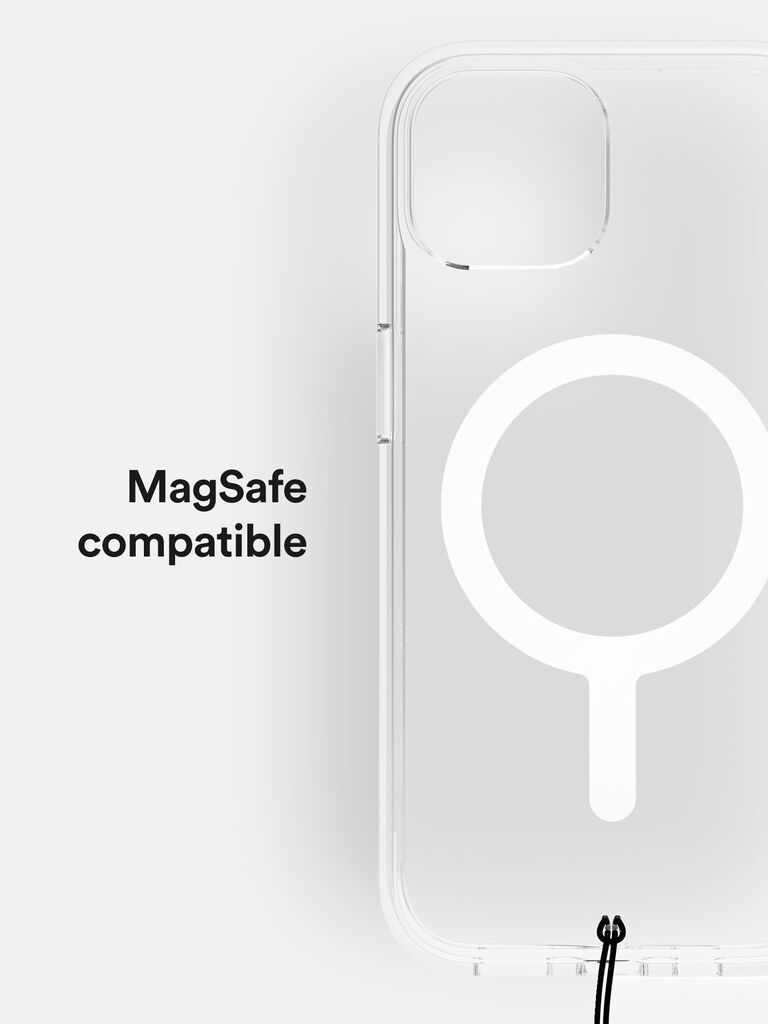 Carve Clear Case with MagSafe for iPhone 15, , large