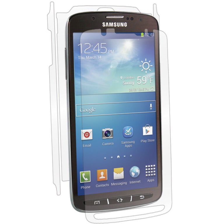 UltraTough Clear Skins Full Body for Samsung Galaxy S4 Active, , large