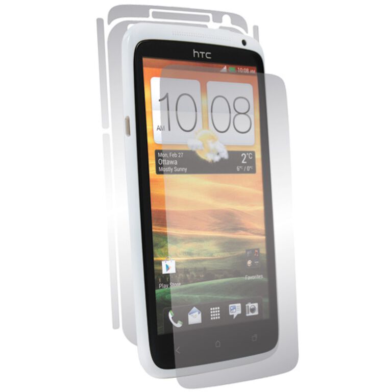 UltraTough Clear Skins Full Body for HTC One X (AT&amp;T), , large