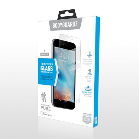 Apple iPhone 6 BodyGuardz Pure® Premium Glass Screen Protector, , large