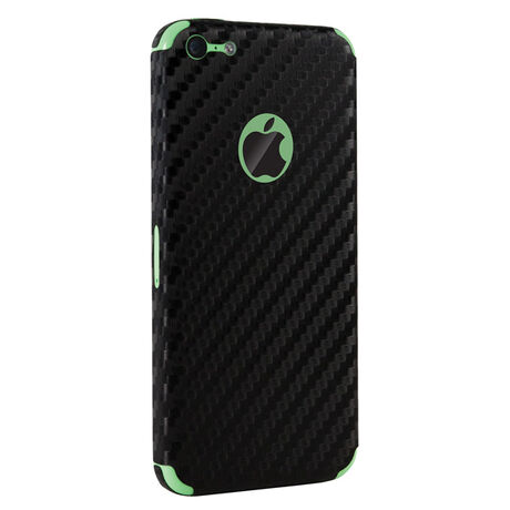 Iphone 5s Carbon Fiber Skins Covers Wraps In Black White Red