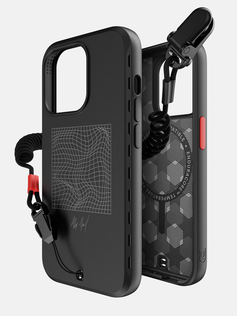 Alex Hackel Paradigm Pro® Case + Retractable Lanyard For iPhone 14 Pro Max