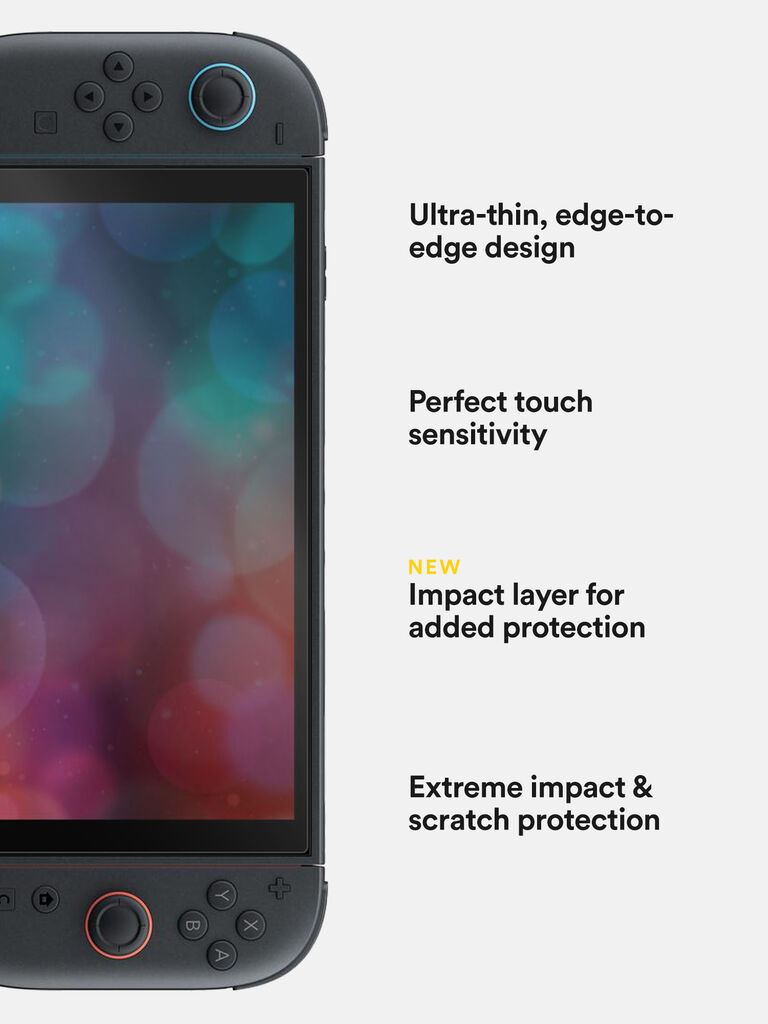 Pure 3 Tempered Glass Screen Protector for Nintendo Switch 2, , large