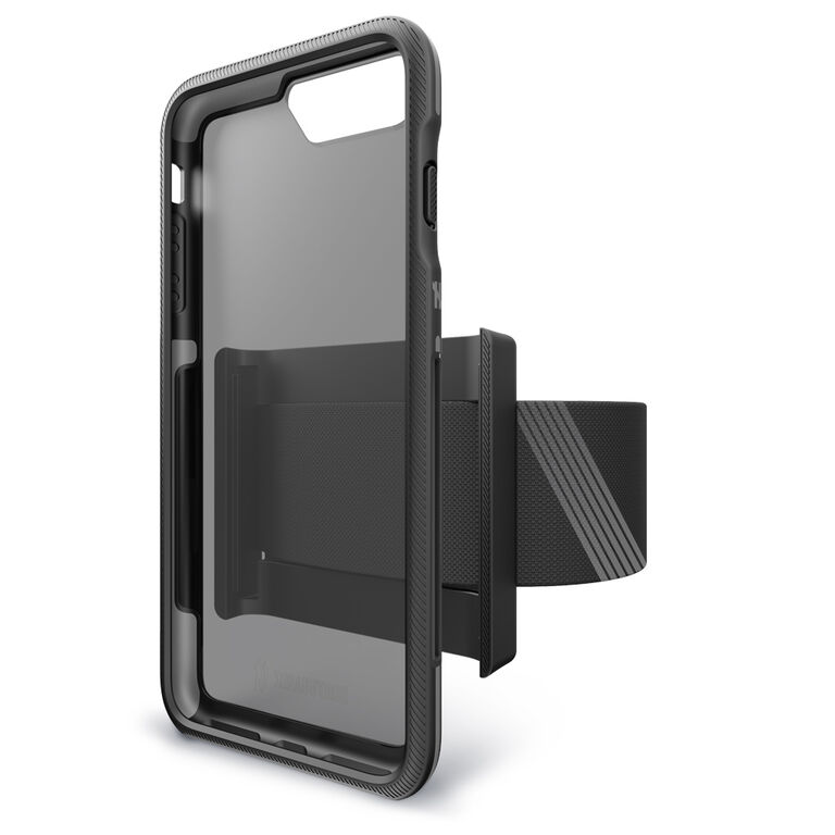 BodyGuardz Trainr Pro Case with Unequal Technology (Black/Gray) for Apple iPhone 6/6s/7/8 Plus, , large