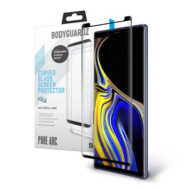 BodyGuardz Pure Arc Glass for Samsung Galaxy Note9, , large