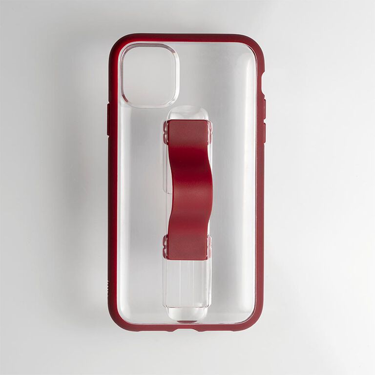 BodyGuardz SlideVue Case featuring Unequal (Clear/Red) for Apple iPhone 11 Pro Max, , large
