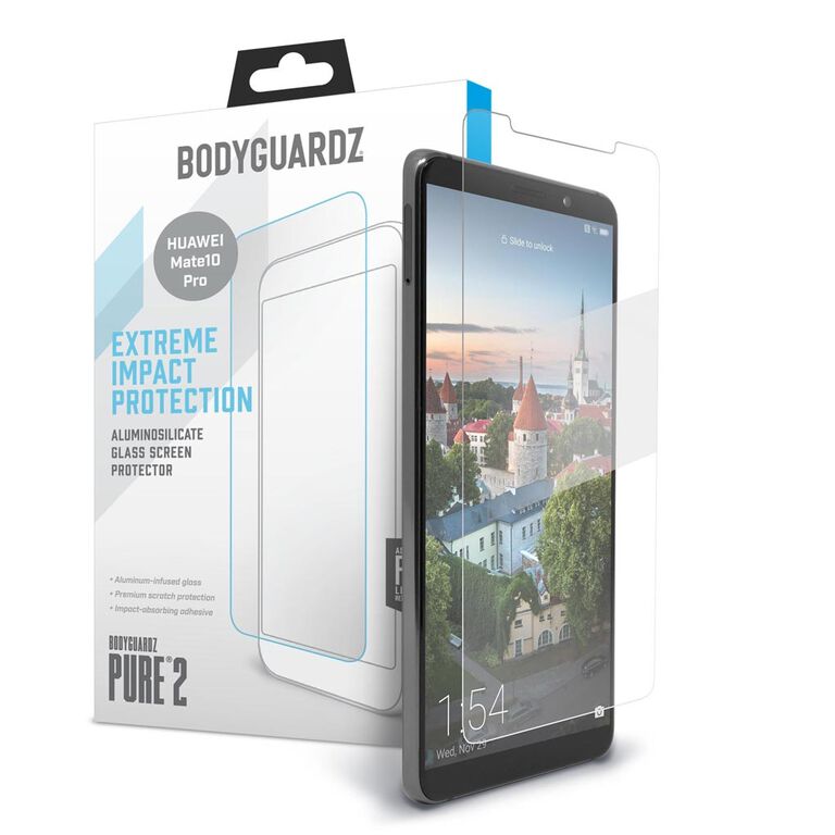 Vreemdeling Gangster Ooit Huawei Mate10 Pro Glass Screen Protectors | BODYGUARDZ®