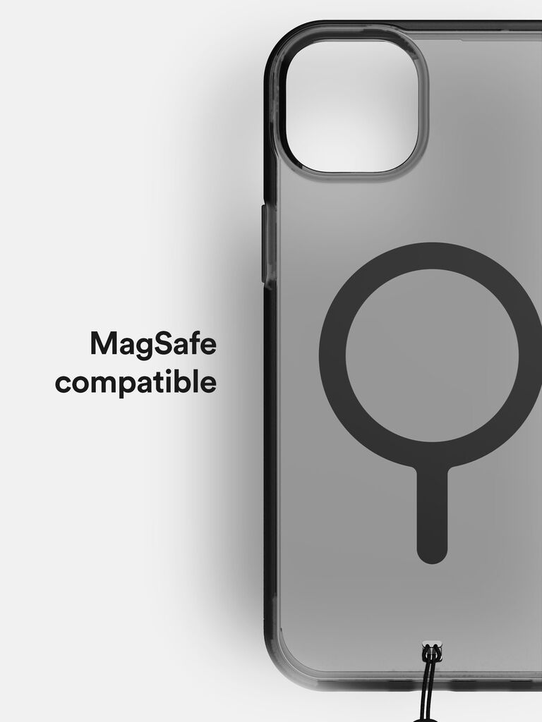 Funda Smoked compatible con Magsafe para iPhone 15 Plus