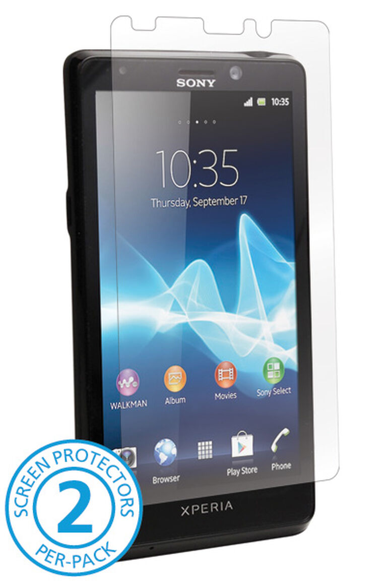 UltraTough Clear ScreenGuardz for Sony Xperia T/TL, , large