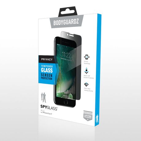 Apple iPhone 7 SpyGlass® (2-way privacy) Tempered Glass Screen Protector, , large