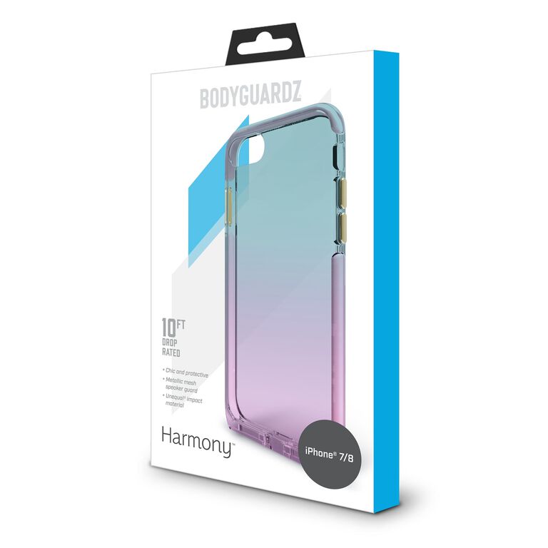 BodyGuardz Harmony Case featuring Unequal (Unicorn) for iPhone 8 / iPhone 7, , large