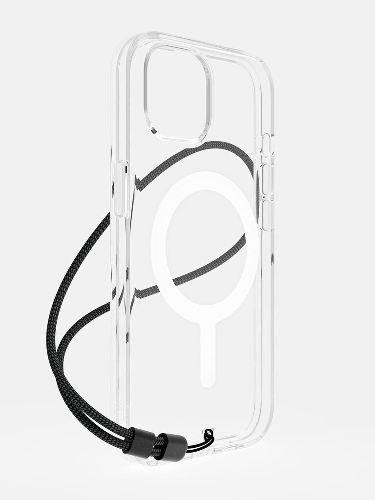Carve Clear Case with MagSafe for iPhone 15, , large