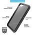 BodyGuardz Trainr Case with Unequal Technology (Black/Gray) for Apple iPhone SE (2nd Gen) / iPhone 8 / iPhone 7 / iPhone 6s, , large