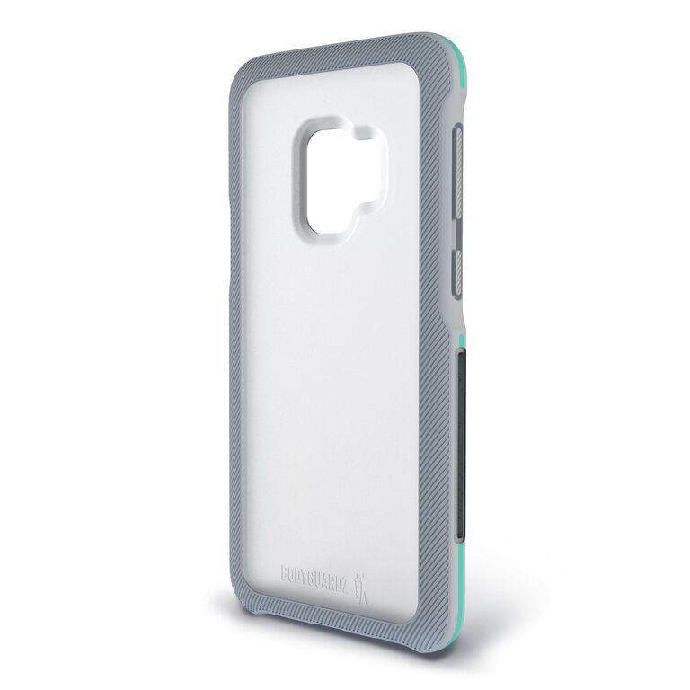 BodyGuardz Trainr Pro Case with Unequal Technology (Gray/Mint) for Samsung Galaxy S9, , large