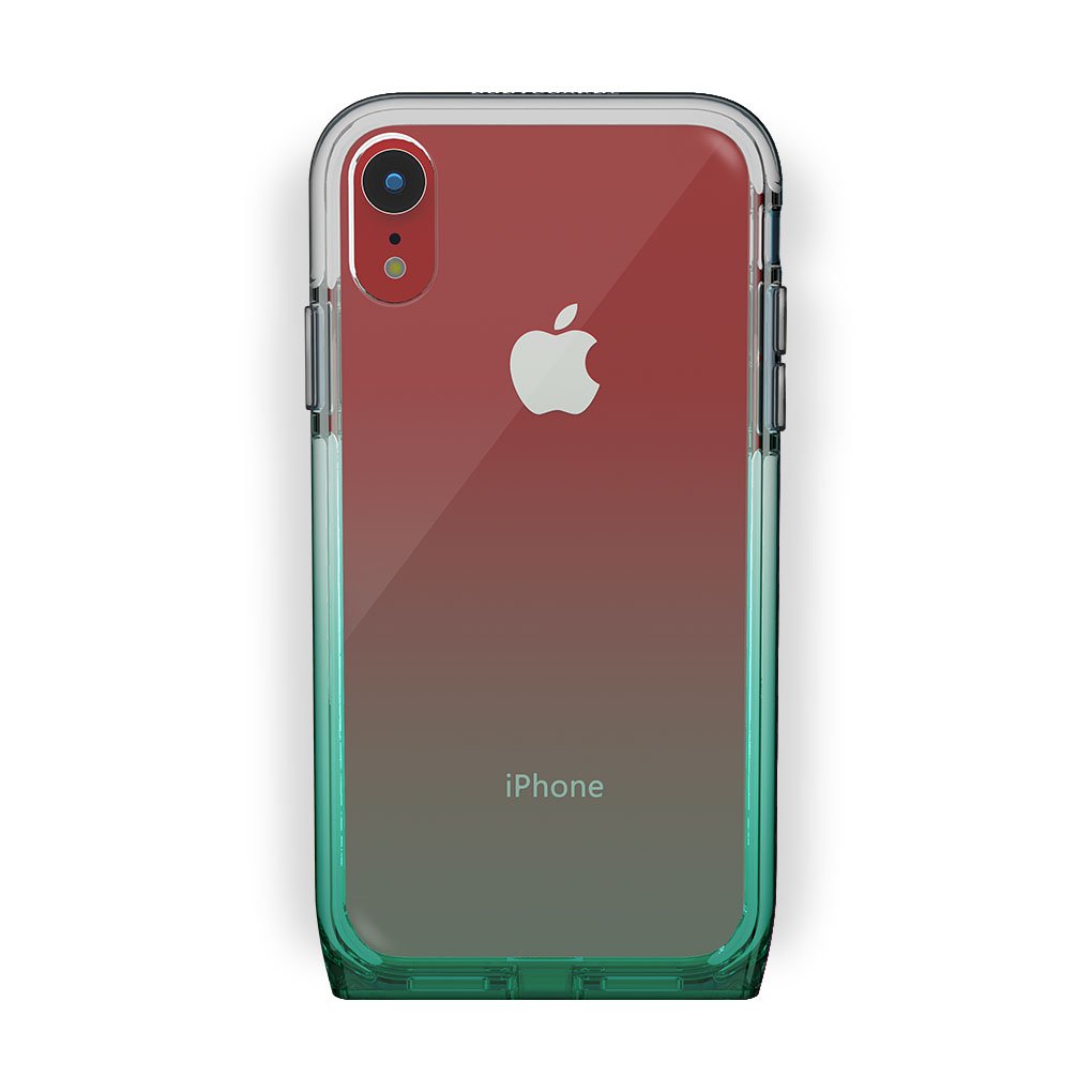 iPhone Xr Red with Harmony Lucky Clear Case