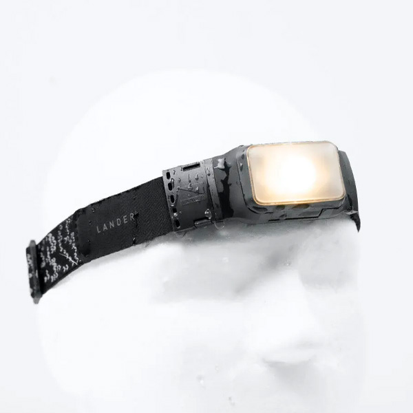 Kiva rechargeable headlamp