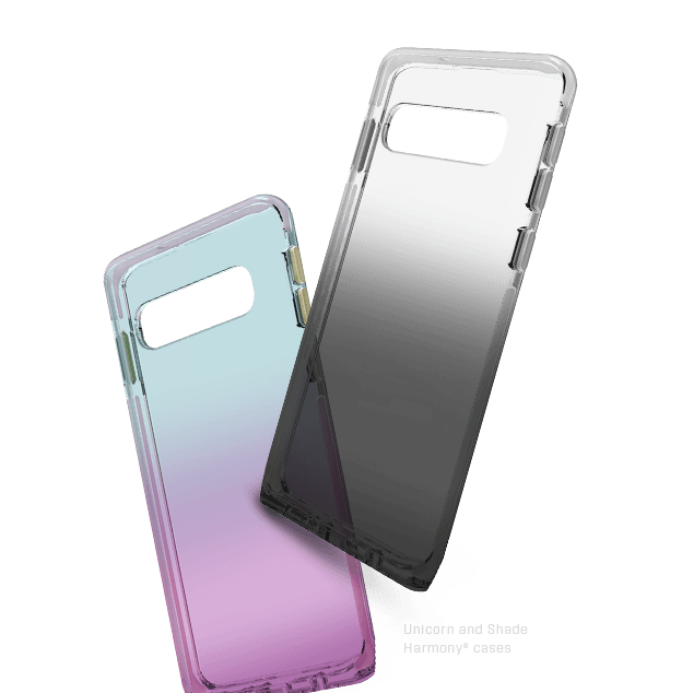 Clear Galaxy S10+ Case and clear black case for S10+