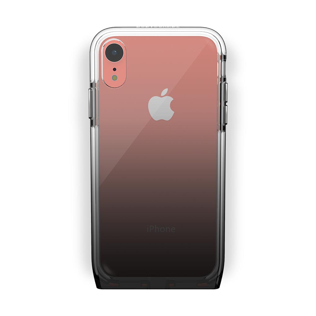 iPhone Xr Coral with Harmony Shade Clear Case