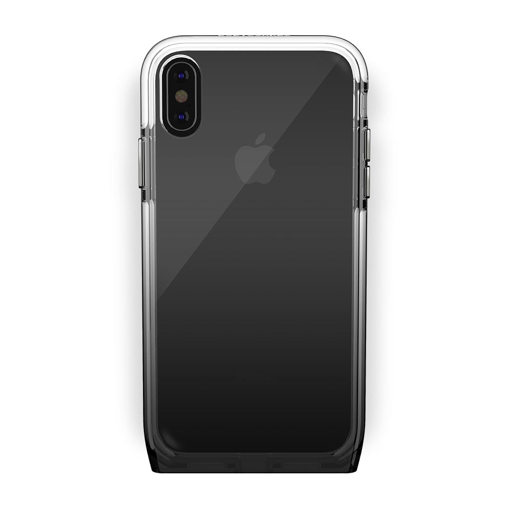 iPhone Xs Max Black with Harmony Shade Clear Case