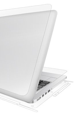 UltraTough® clear phone and tablet skins for MacBooks