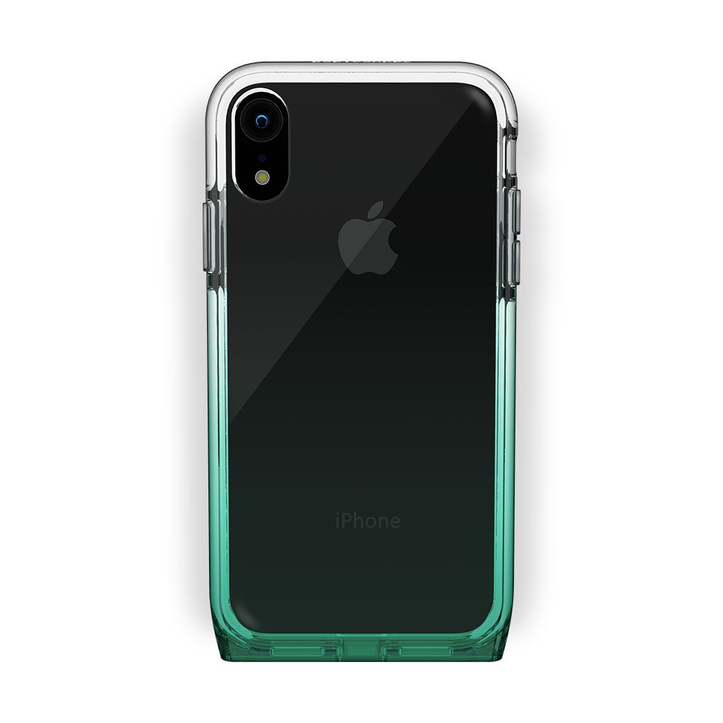 iPhone Xr Black with Harmony Lucky Clear Case