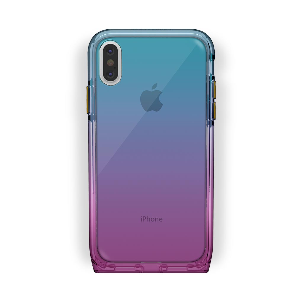 iPhone X/Xs White with Harmony Unicorn Clear Case