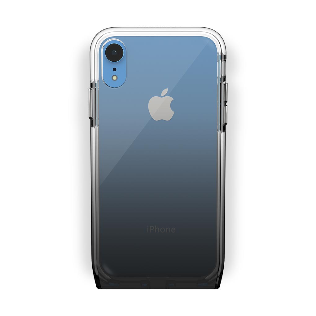 iPhone Xr Blue with Harmony Shade Clear Case