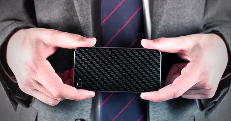 Carbon fiber phone skins installation overview video