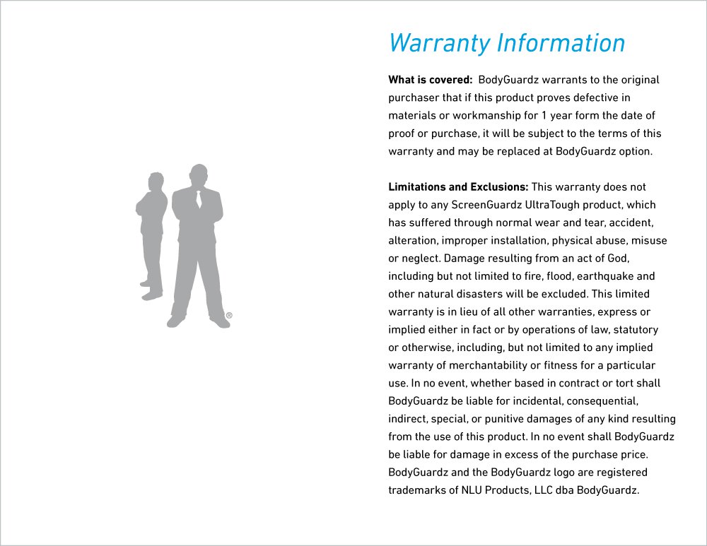 Warranty Page 1