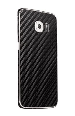 Galaxy S6 Edge carbon fiber phone skins