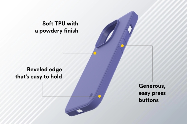 Ergonomic features of Solitude iPhone 14 cases