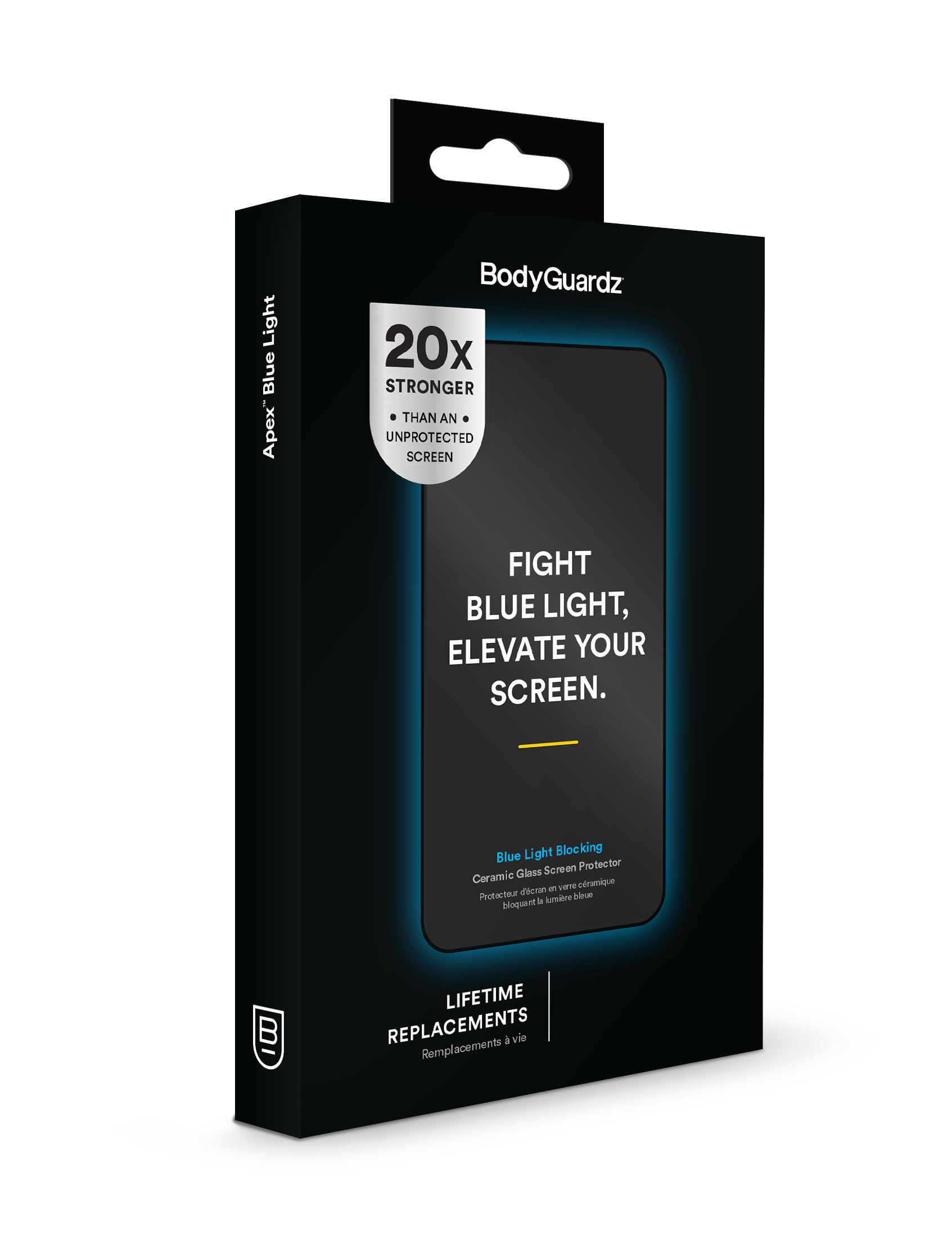 Apex® Blue Light Premium Glass Screen Protector for iPhone 15 Pro Max