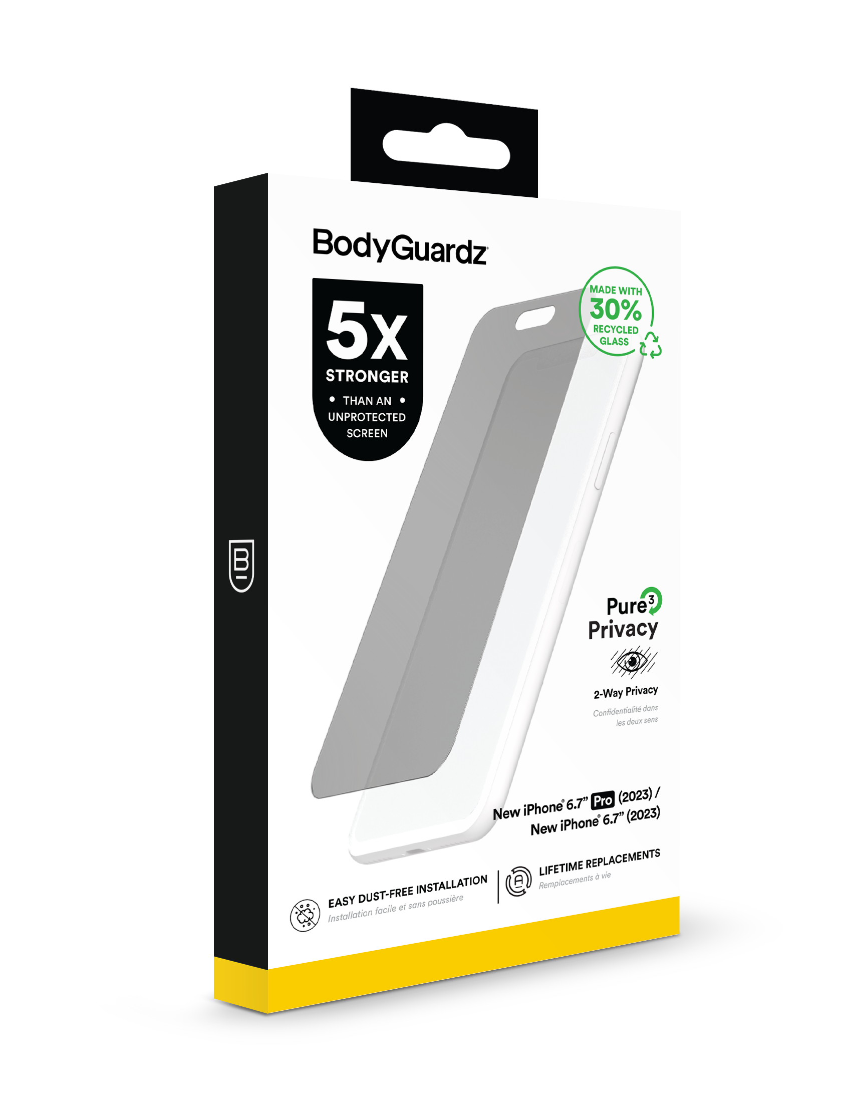 BodyGuardz Apex Camera protector for iPhone 15